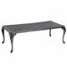 Summer Classics Provance Cast Aluminum Outdoor Coffee Table Metal in Black | 15.75 H x 47.75 W x 24.5 D in | Wayfair 42612