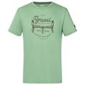 super.natural - Handlebar Tee - Merinoshirt Gr L;M;S;XL;XXL grau;grau/braun;grün