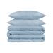 Eider & Ivory™ Ressington Egyptian-Quality Cotton 3 Piece Duvet Cover Set in Blue | Queen Duvet Cover + 2 Standard Shams | Wayfair