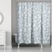 Latitude Run® Single Shower Curtain Polyester in Gray | 74 H x 71 W in | Wayfair F270FB8AFFCD4BFD9090812F70CC1DE2