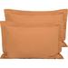 Eider & Ivory™ Mokena Microfiber Lumbar Rectangular Pillow Cover Microfiber in Brown | 20 H x 30 W x 2 D in | Wayfair