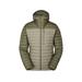 Rab Microlight Alpine Jacket - Mens Light Khaki/Stone Large QDB-12-LKS-LRG