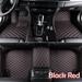 SHZICMY Car Floor Mats Luxury Custom Floor Liner Auto Mats Waterproof Carpets for Dodge Challenger