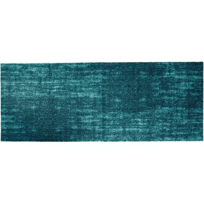 Fußmatte SALONLOEWE Gr. 6, blau (petrol), B:75cm H:7mm L:190cm, Polyamid, Kunstfaser, Teppiche Image