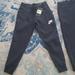 Nike Bottoms | 2 Girls Small Nike Sweatpants W Tag | Color: Black | Size: Sg