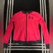 Under Armour Jackets & Coats | Girls Zip Up Under Armour Jacket | Color: Gray/Pink | Size: Ylarge