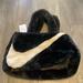 Nike Accessories | Brand New Nike Sportswear Faux Fur Tote Bag For Women | Black Dq5804-010 | Color: Black | Size: Os