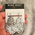 Nine West Jewelry | Dangle Earrings | Color: Silver | Size: Os