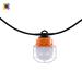 Midewhik 15.75" Plug-in Outdoor Hanging Light in White | 15.75 H x 15.75 W x 7.87 D in | Wayfair MK11609