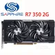 SAPPHIRE – carte graphique AMD Radeon R7 350 2 go GDDR5 350 bits d'occasion HDMI DVI VGA