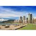 Ebern Designs English Bay Beach by Powershifter - Wrapped Canvas Photograph Canvas | 12 H x 18 W x 1.25 D in | Wayfair