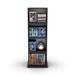 Latitude Run® Multimedia Revolving Media Tower Wood/Solid Wood in Brown | 11.5 H x 13.27 W x 8 D in | Wayfair 39533CEB97344557B6389F54A5AB813E