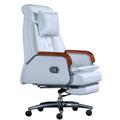 Inbox Zero Cameron Reclining Massage Chair Ottoman Included Microfiber/Microsuede/Genuine Leather | 47.24 H x 27.56 W x 21.85 D in | Wayfair