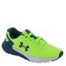 Under Armour BGS Charged Rogue 3 Running Shoe - Boys 4.5 Youth Green Running Medium