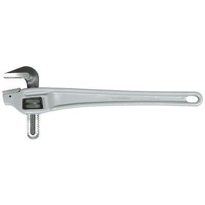 WESTWARD 1XJZ9 24 in L 3 in Cap. Aluminum Offset Pipe Wrench