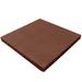 Rubber-Cal "Eco-Safety" Interlocking Tiles - 2.50 x 19.5 x 19.5 in - 120 Pack - 332 sqft - Terra Cota - 19.5x19.5