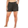 Plus Size Women's Cargo Swim Short by Swimsuits For All in Black (Size 8)