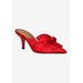 Women's Mianna Mule by J. Renee in Red (Size 7 1/2 M)