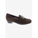 Wide Width Women's Treasure Loafer by Ros Hommerson in Brown Suede (Size 8 1/2 W)