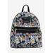 Women's Loungefly x Disney Villains Mini Backpack Handbag All-Over Print Cruella De Vil by Disney in Multi