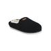 Women's Berber Moccasin Clog Slipper by GaaHuu in Black (Size SMALL 5-6)