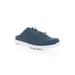 Wide Width Women's Travelwalker Evo Slide Sneaker by Propet in Cape Cod Blue (Size 6 W)
