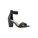 Women's White Mountain Backer Heeled Sandal by White Mountain in Black Smooth (Size 7 M)