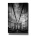 Epic Graffiti Spring Evening on the Brooklyn Bridge BW by Rick Berk Canvas Wall Art 40 x60