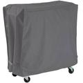 Leke Rolling Cooler Cart Cover Fits Most 80 Quart Patio Cooler Cart Cover Waterproof with Coating Outdoor Beverage Cart Patio Ice Chest Protective Covers
