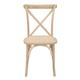SIT Möbel Stuhl mit Rattan-Sitzfläche | 2er-Set | gepolsterter Sitz | Hevea Holz naturfarben | B 48 x T 52 x H 89 cm | 02410-01 | Serie STUHL