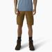 Dickies Men's Flex Cooling Regular Fit Cargo Shorts, 11" - Brown Duck Size 32 (SR607)