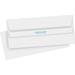 Business Source No. 10 Self-seal Invoice Envelopes Business #10 4 1/8 Width x 9 1/2 Length 24 lb Self-sealing 500 / Box White