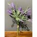 Artificial Flowers Lavender Bouquet in Purple Artificial Plant for Home Decor Wedding Garden Patio Decoration