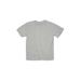 The Children's Place Short Sleeve T-Shirt: Gray Solid Tops - Kids Boy's Size Small
