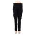 Gap Leggings: Black Print Bottoms - Women's Size Medium