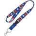 WinCraft Philadelphia 76ers Black Panther 2 Reversible Lanyard with Detachable Buckle