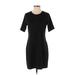 Old Navy Casual Dress - Mini: Black Solid Dresses - Women's Size Small