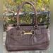 Coach Bags | Coach Brown Leather Hamptons Satchel Shoulder Bag 10212 | Color: Brown | Size: Os