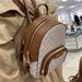 Michael Kors Bags | Michael Kors Ladies Backpack Bag Jaycee Xs Conv Zip Backpack Vanilla | Color: Brown/Gold | Size: Xs