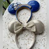 Disney Accessories | Disney Headbands 2 Of Them. Bought At Disney Magic Kingdom Orlando | Color: Blue/Tan | Size: Os