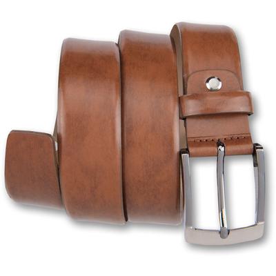 Ledergürtel BERND GÖTZ, Damen, Gr. 105, braun (hellbraun), Leder, unifarben, klassisch,modisch,elegant,festlich, Gürtel, mit aufwendiger Schraubmontage Image