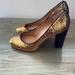 J. Crew Shoes | Almost New J Crew Bling Shoes. Beautiful! | Color: Black/Gold | Size: 10