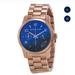 Michael Kors Accessories | Michael Kors Runway Iridescent Dial Rose Gold-Tone Ladies Watch Mk5940 | Color: Gold | Size: Os