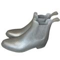 J. Crew Shoes | J. Crew Glitter Chelsea Women’s Rainboots | Color: Silver | Size: 9