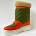Gucci Shoes | Gucci Mens Horsebit Shearling Boots In Military Size 10 | Color: Green/Orange | Size: 10