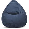 Sitzsack MAGMA HEIMTEX "Beanbag SOFTY XXL" Sitzsäcke Gr. B: 130 cm, blau (petrol) Baby Sitzsäcke