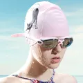 Bonnet de bain en silicone coloré pour hommes et femmes bonnet de bain imperméable plus UNIS