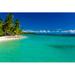 Highland Dunes Tropical Island by Mvaligursky - Wrapped Canvas Photograph Canvas | 8 H x 12 W x 1.25 D in | Wayfair