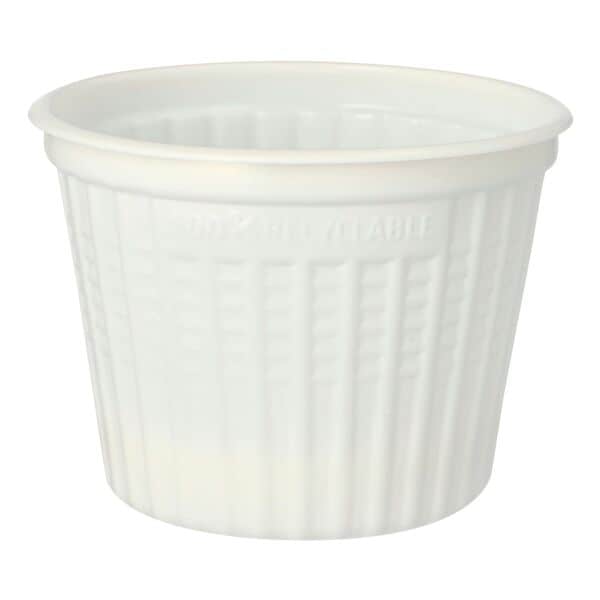Papstar 25er-Pack Mehrweg-Snack- und Suppenbecher 500 ml weiß weiß, 8.5 cm Image