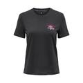 ONLY Damen Onllenni Reg S/S Wild Top Box JRS T-Shirt, Phantom/Print:League, XS EU